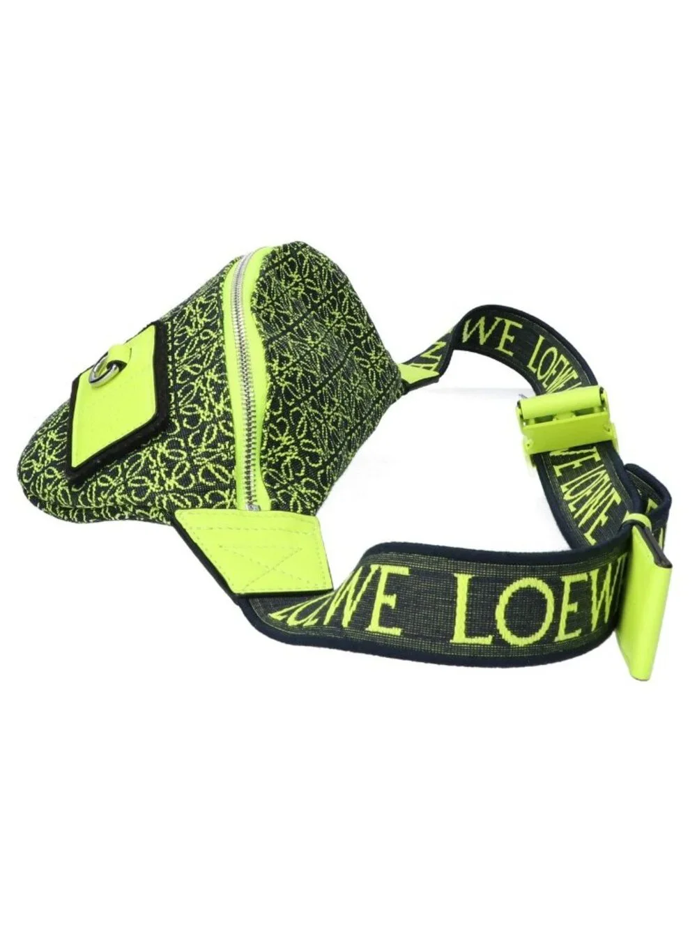 Loewe Yellow Canvas Belt Bag
